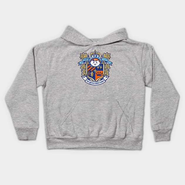 TUFF Coat of Arms (Design B) Kids Hoodie by TheUnitedFunkoFam